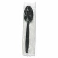 Razoredge BWK Heavyweight Wrapped Polypropylene Cutlery Teaspoon, Black RA3193409